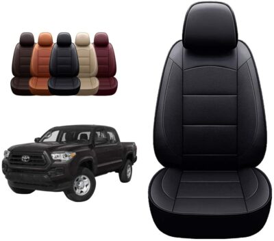 Oasis Auto Custom Fit PU Leather Seat Cover (Tacoma 2009-2015)