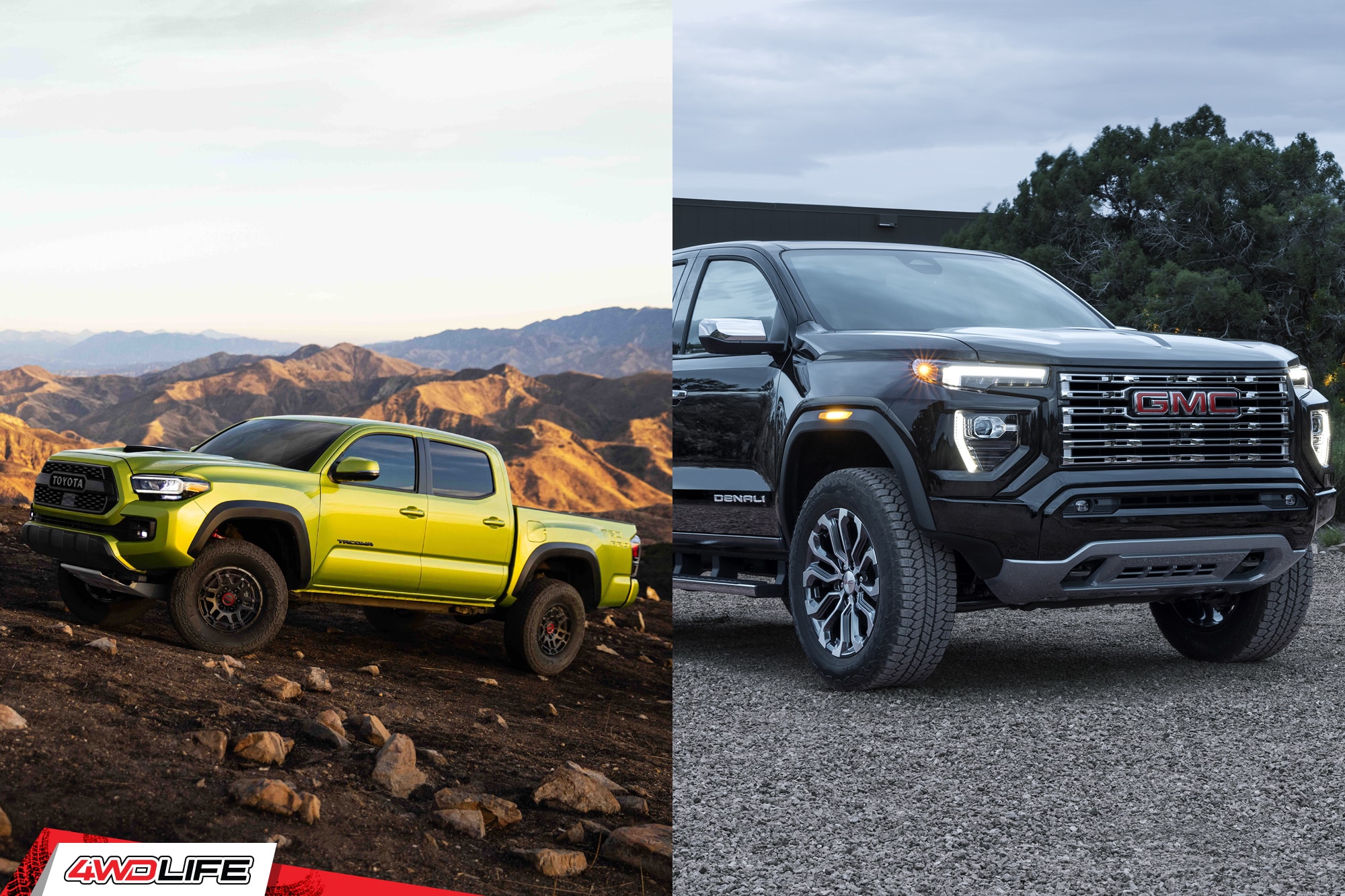 Toyota Tacoma vs. GMC Canyon (2023 Edition) | 4WD Life